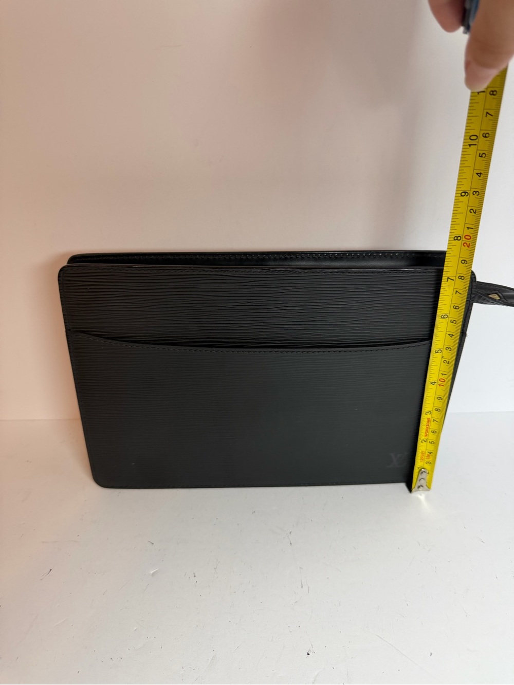 Louis Vuitton Epi Black Leather Pochette Homme Clutch Bag - Picture 3 of 11